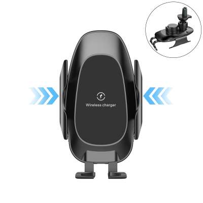 Touch Induction 10W quick charging  wireless car charger with suction cup